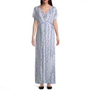 Artisan Maternity Dress Size M Twist Front